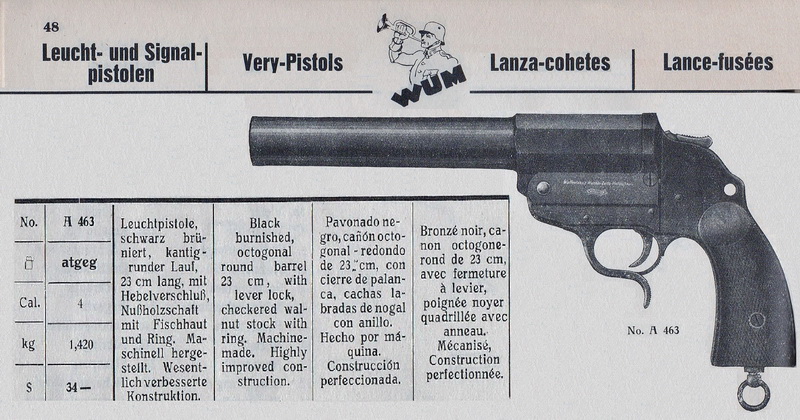 The history of the German flare gun